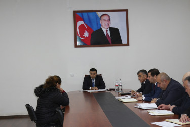 Rayon İcra Hakimiyyətinin başçısı Orxan Mürsəlov növbəti vətəndaş qəbulu keçirmişdir.