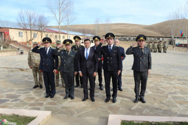 Hərbi Prokurorluq Ulu Öndər Heydər Əliyevin 100 illik yubileyi ilə bağlı Gədəbəydə tədbir keçirib.