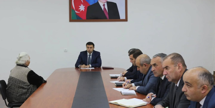 Rayon İcra Hakimiyyətinin başçısı Orxan Mürsəlov növbəti vətəndaş qəbulu keçirib